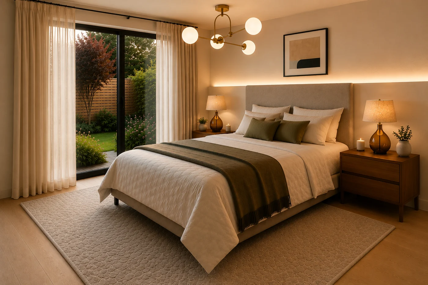 Bedroom lighting ideas
